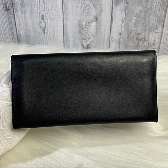 DUNHILL long calf leather men's wallet in black - Picture 3 of 14